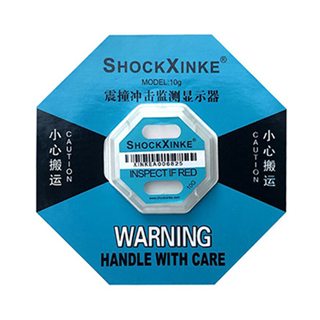 SHOCKWATCH Shockproof motion label